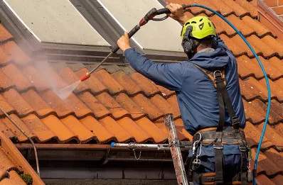 Démoussage et hydrofuge de toiture à Cerbois